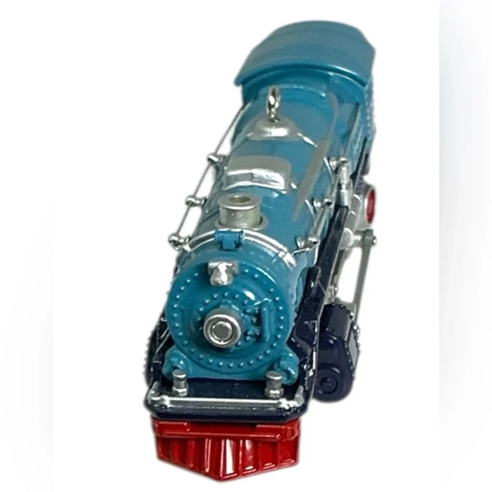 Vintage Hallmark Keepsake Ornament,Lionel Blue Comet 400E Steam Locomotive. 2002
